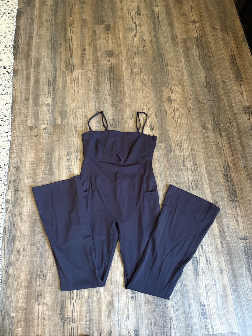 Women's Flare Jumpsuit with Spaghetti Straps